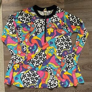 Vintage 80s funky tunic